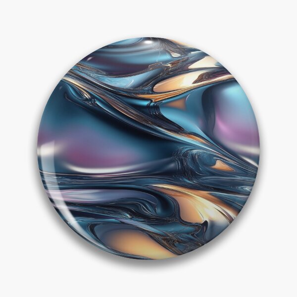 Item preview, Hypnotic Silver Fluid designed and sold by MidArtForge.
