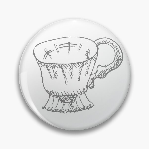 Item preview, Grey TeaCup designed and sold by MagentaTwilight.