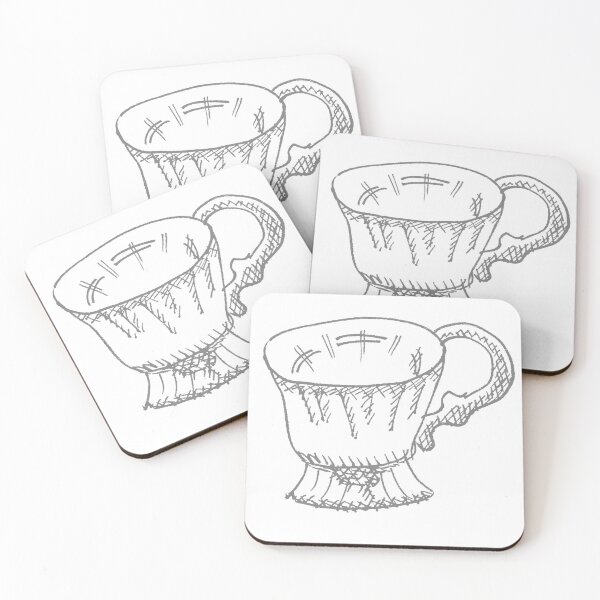 Item preview, Grey TeaCup designed and sold by MagentaTwilight.