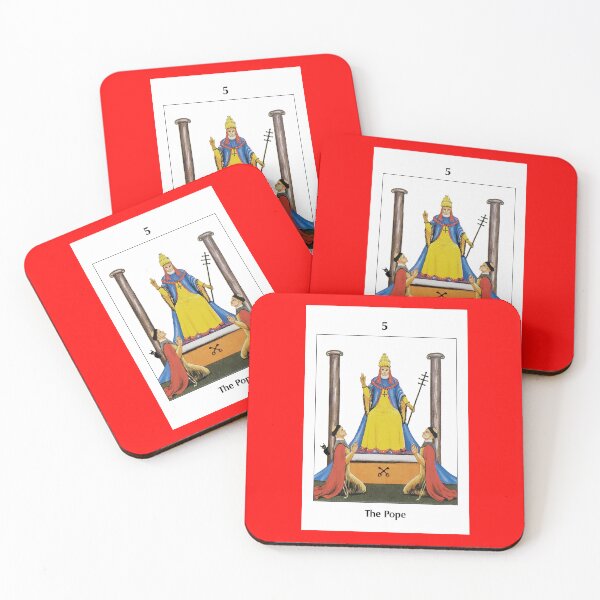Item preview, The Pope: Barbara Walker Tarot designed and sold by Hernandus.