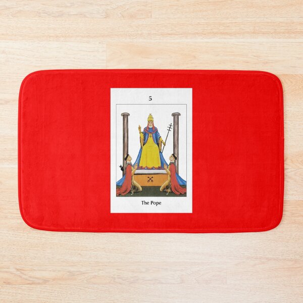 Item preview, The Pope: Barbara Walker Tarot designed and sold by Hernandus.