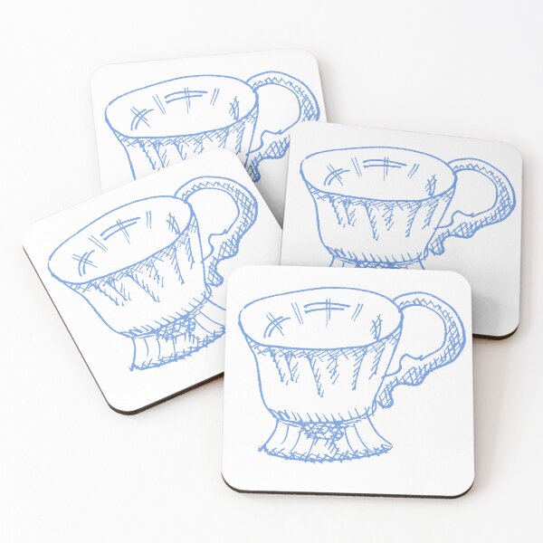 Item preview, Blue TeaCup designed and sold by MagentaTwilight.