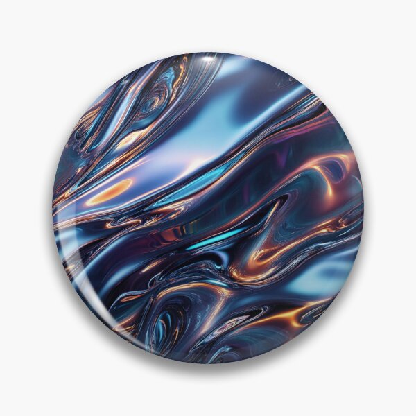 Item preview, Hypnotic Silver Fluid designed and sold by MidArtForge.