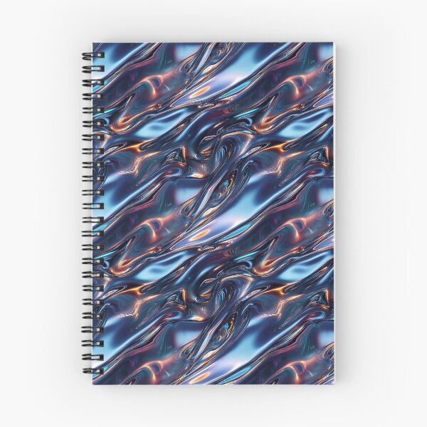 Item preview, Hypnotic Silver Fluid designed and sold by MidArtForge.