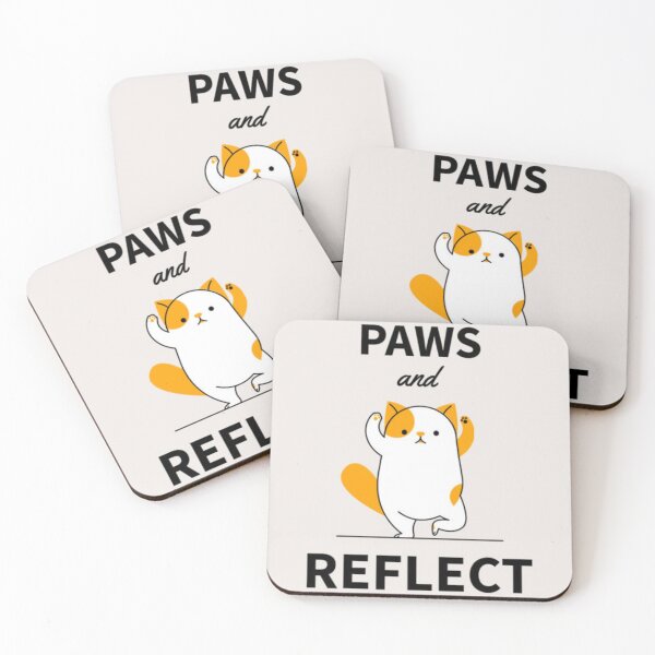 Item preview, Paws and Reflect Spiritual Peace designed and sold by socialarmour.