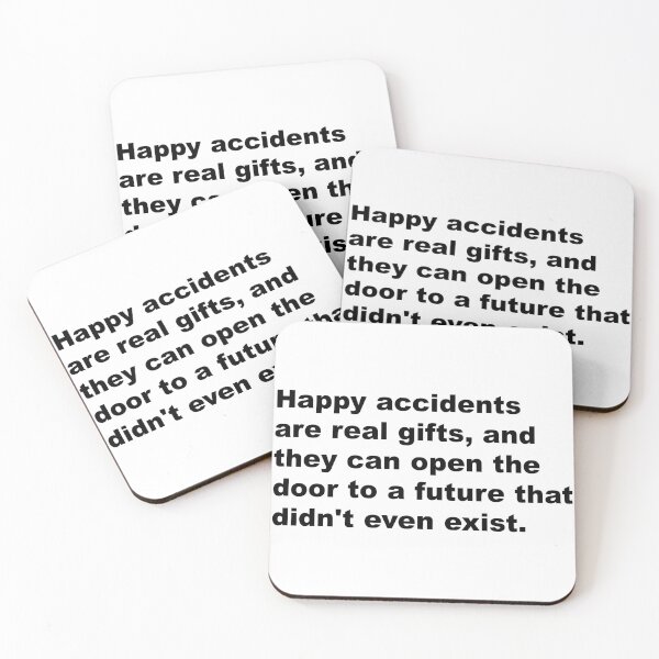 Item preview, Happy accidents are real gifts. - David Lynch Quote designed and sold by Aesthetic Crew.