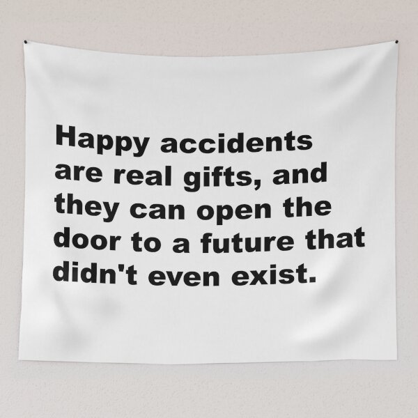 Item preview, Happy accidents are real gifts. - David Lynch Quote designed and sold by Aesthetic Crew.