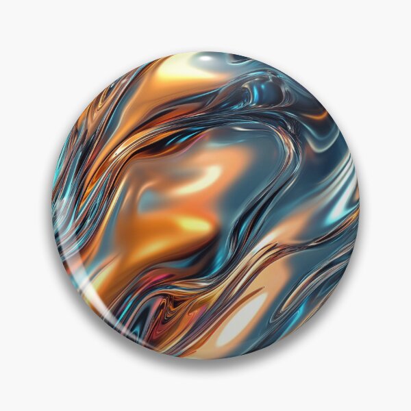 Item preview, Hypnotic Silver Fluid designed and sold by MidArtForge.