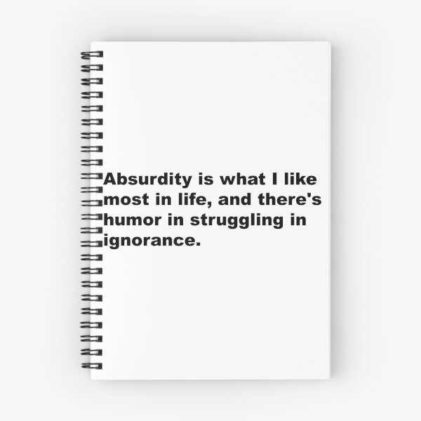 Item preview, Absurdity - David Lynch Quote designed and sold by Aesthetic Crew.