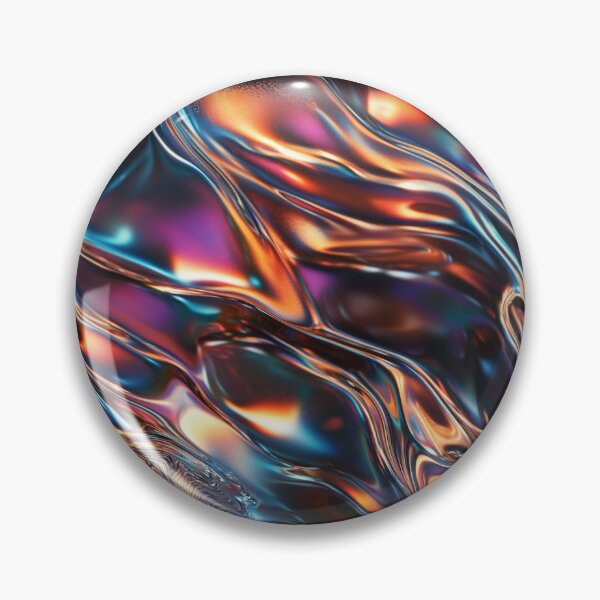 Item preview, Hypnotic Silver Fluid designed and sold by MidArtForge.