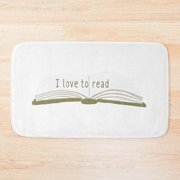 Item preview, I Love to Read Open Book designed and sold by DreamyMile.