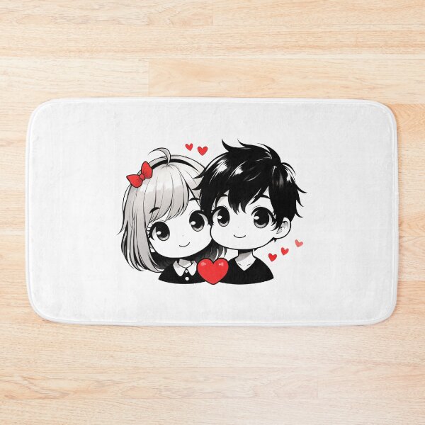 Item preview, Cute couple of lovers designed and sold by ArtEmotionsImages.