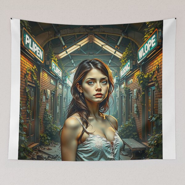 Item preview, Grace Amid Decay In Forgotten Spaces designed and sold by PanoramaPrints.