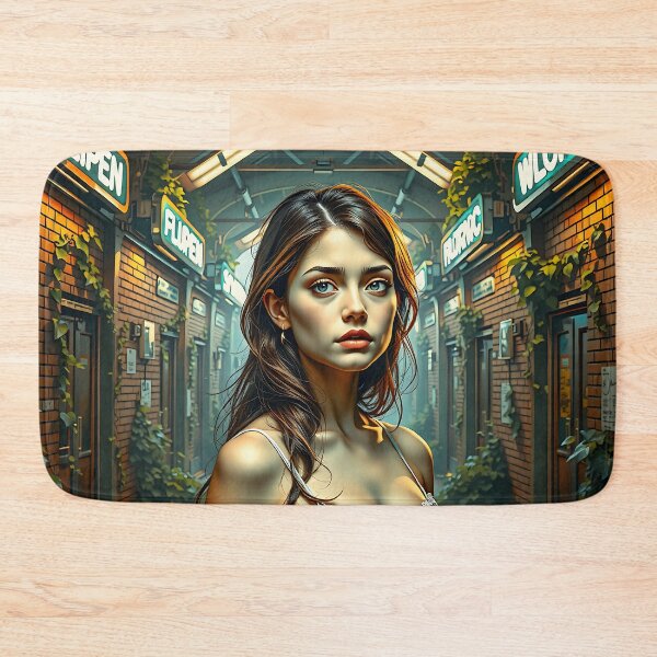 Item preview, Grace Amid Decay In Forgotten Spaces designed and sold by PanoramaPrints.