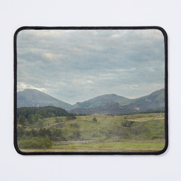 Item preview, Digital watercolour illustration of the Hebog mountain range designed and sold by RobThorley.