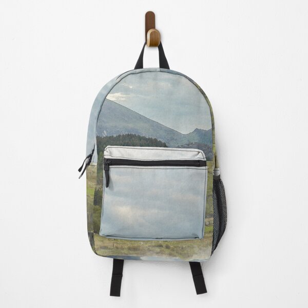Item preview, Digital watercolour illustration of the Hebog mountain range designed and sold by RobThorley.