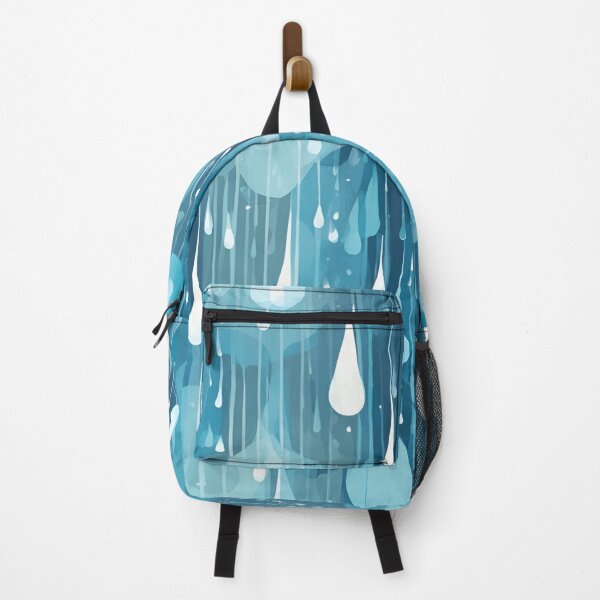 Item preview, Raindrop Symphony in Flowing Blue Patterns designed and sold by Traloch O'Laoi.