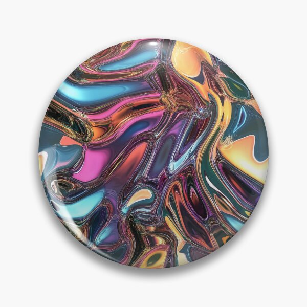 Item preview, Hypnotic Silver Fluid designed and sold by MidArtForge.