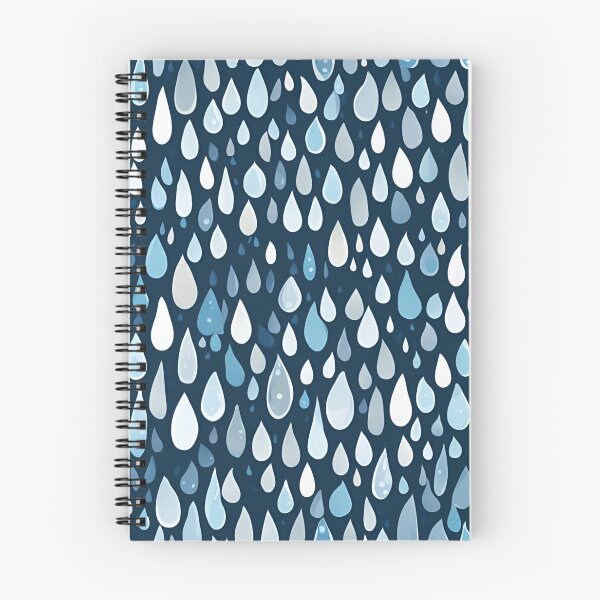 Item preview, Raindrop Symphony in Flowing Blue Patterns v2 designed and sold by Traloch O'Laoi.