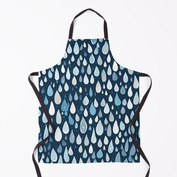 Item preview, Raindrop Symphony in Flowing Blue Patterns v2 designed and sold by Traloch O'Laoi.