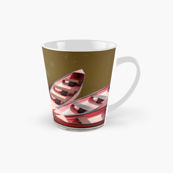 Item preview, Red canoes lying at a jetty, Germany designed and sold by Torsten  Krüger.