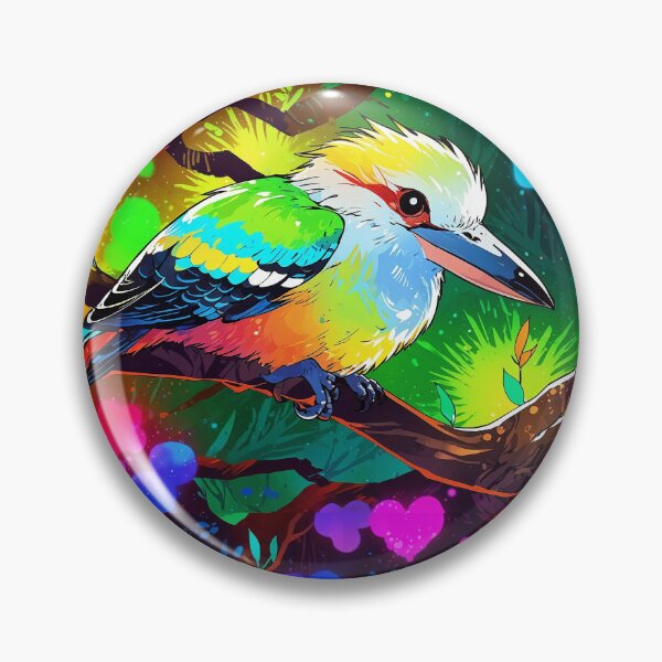 Item preview, Fluorescent Unrivalled Australian Kookaburra  designed and sold by AussieConcepts.