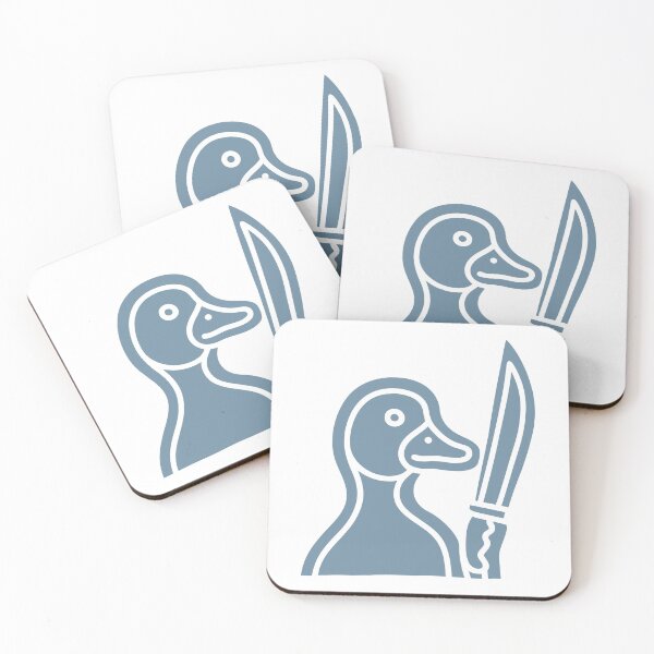 Item preview, Funny duck with the knife designed and sold by TheHellSong.