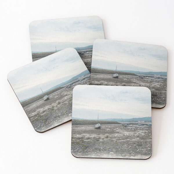 Item preview, Digital watercolour illustration of the Rhos-on-Sea harbour.  designed and sold by RobThorley.