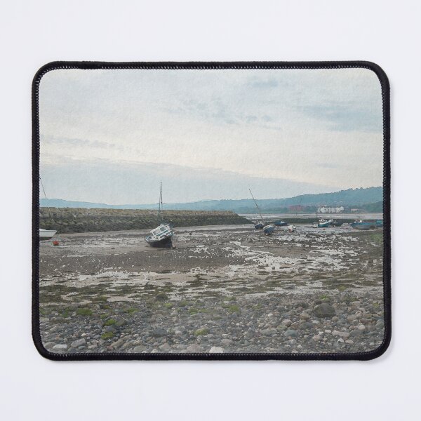 Item preview, Digital watercolour illustration of the Rhos-on-Sea harbour. designed and sold by RobThorley.