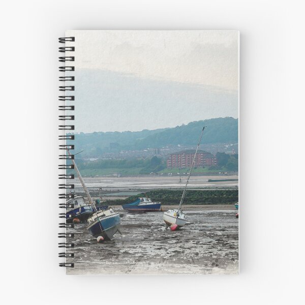 Item preview, Digital watercolour illustration of the Rhos-on-Sea harbour.  designed and sold by RobThorley.