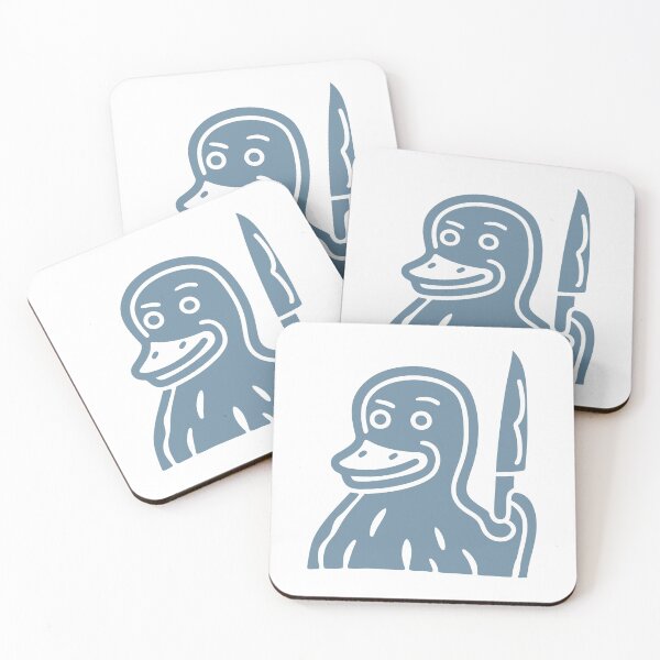 Item preview, Funny duck with the knife designed and sold by TheHellSong.