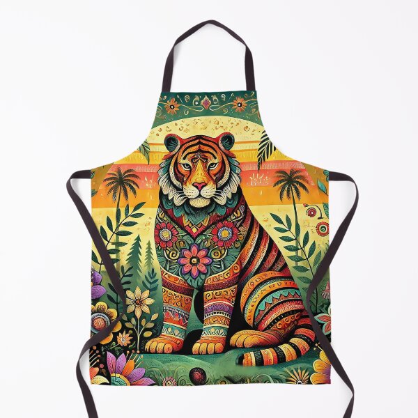 Item preview, Whimsical Bengal Tiger Artwork designed and sold by ALW951.