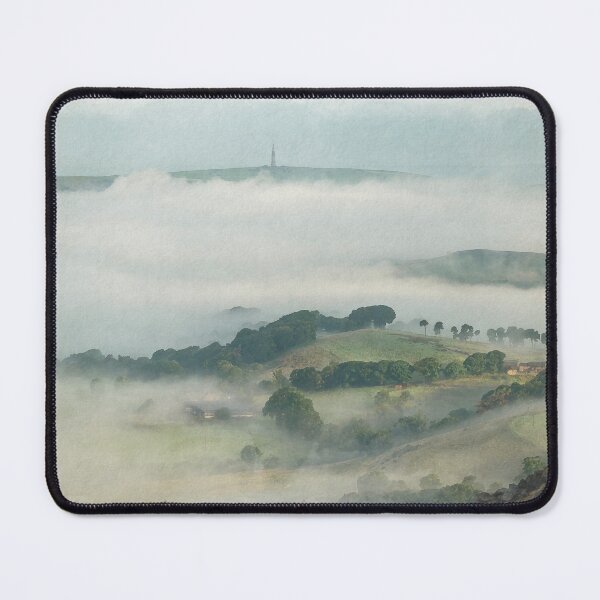 Item preview, A misty summer sunrise digital watercolour painting. designed and sold by RobThorley.