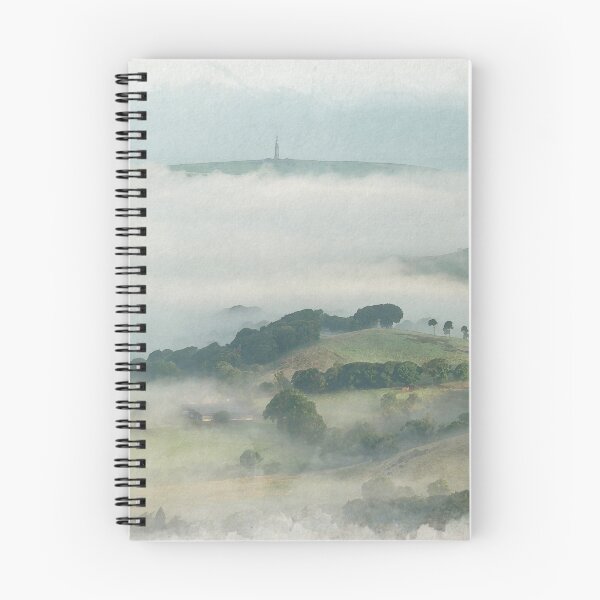 Item preview, A misty summer sunrise digital watercolour painting. designed and sold by RobThorley.
