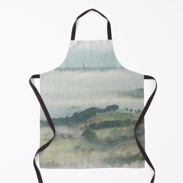 Item preview, A misty summer sunrise digital watercolour painting. designed and sold by RobThorley.