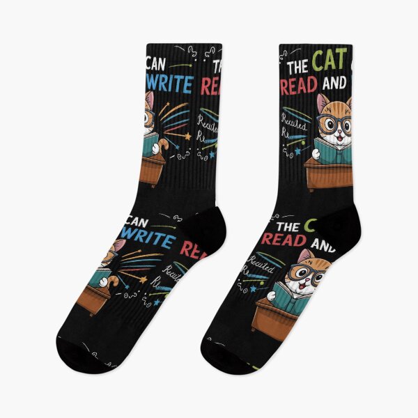 Item preview, The Cat Can Read And Write designed and sold by wzetart.