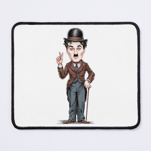 Item preview, Charlie Chaplin designed and sold by Angry Swan Designs.