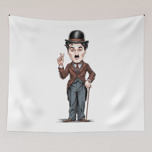 Item preview, Charlie Chaplin designed and sold by Angry Swan Designs.
