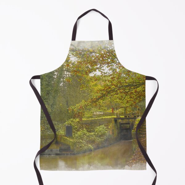 Item preview, Digital illustration of lock on the Caldon Canal  designed and sold by RobThorley.