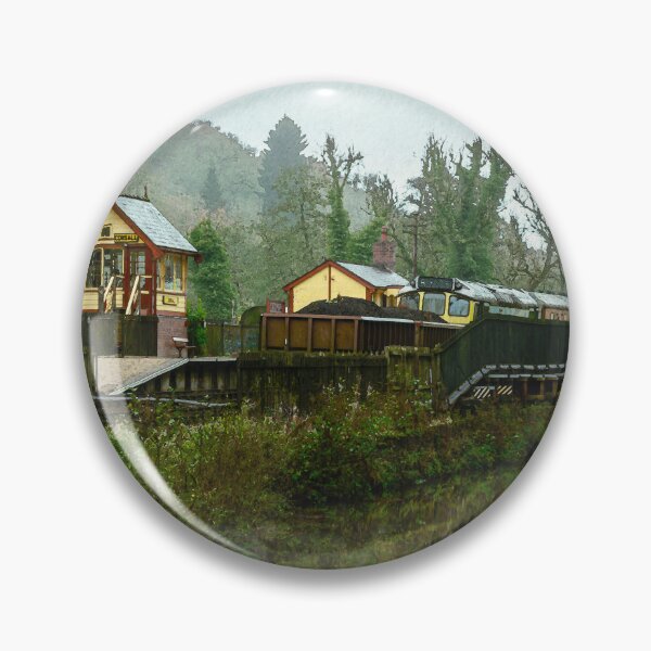 Artikelvorschau, Digitales Aquarell vom Bahnhof Consall entworfen und verkauft von RobThorley.