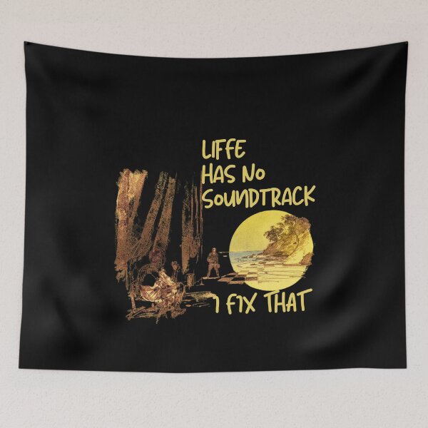Item preview,  Life has no soundtrack i fix that. designed and sold by ConradoBullhead.