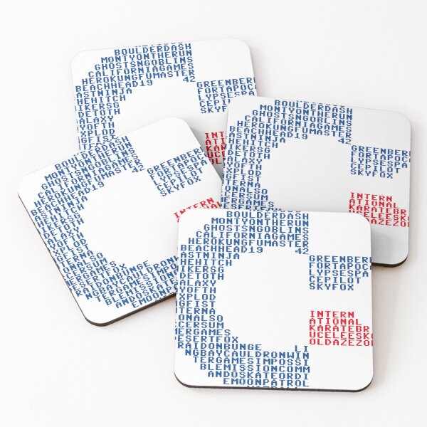 Item preview, C64 game name logo designed and sold by spoonsmerch.