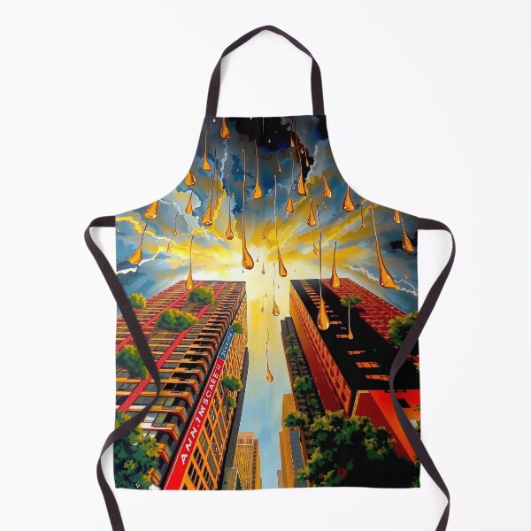 Item preview, Golden Droplets Dance Against Evening Sky designed and sold by PanoramaPrints.