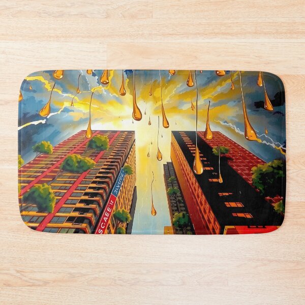 Item preview, Golden Droplets Dance Against Evening Sky designed and sold by PanoramaPrints.