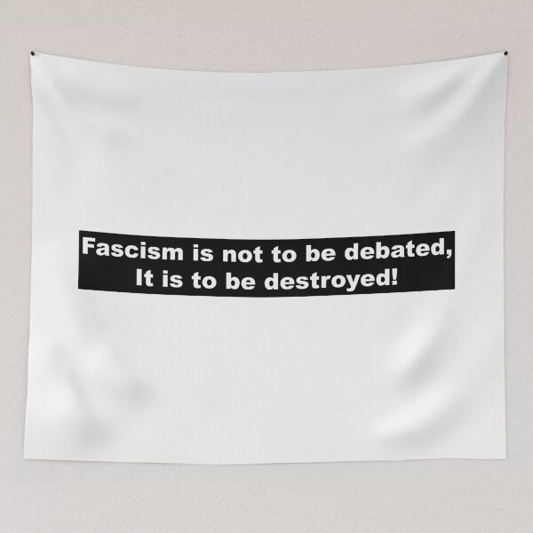 Item preview, anti-fascism  designed and sold by Aesthetic Crew.