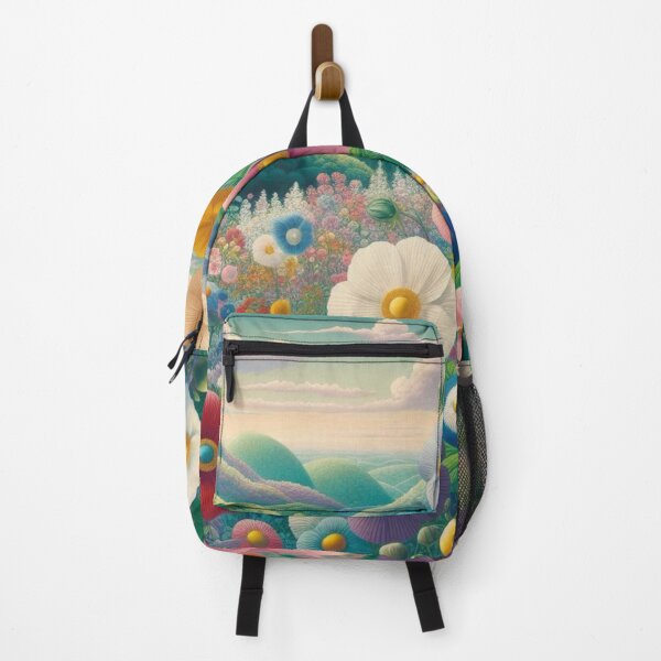 Item preview, Flowers, botanical, spring, floral pattern, cottagecore, japanese pop art designed and sold by Sugar Wisdom .