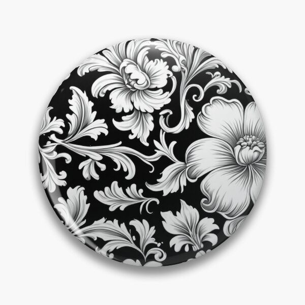 Item preview, Stylized flowers in baroque style designed and sold by Giuseppe Cammino.