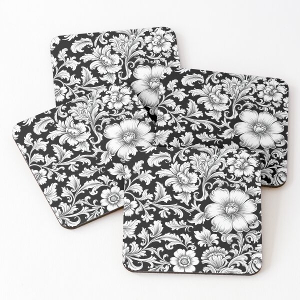Item preview, Stylized flowers in baroque style designed and sold by Giuseppe Cammino.