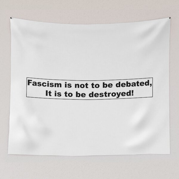 Item preview, anti-fascism  designed and sold by Aesthetic Crew.
