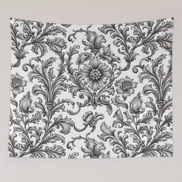 Item preview, Stylized flowers in baroque style designed and sold by Giuseppe Cammino.